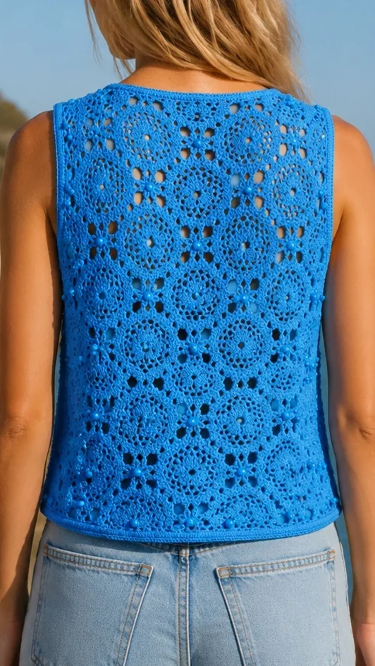 Women’s crochet top — EF-W-1644