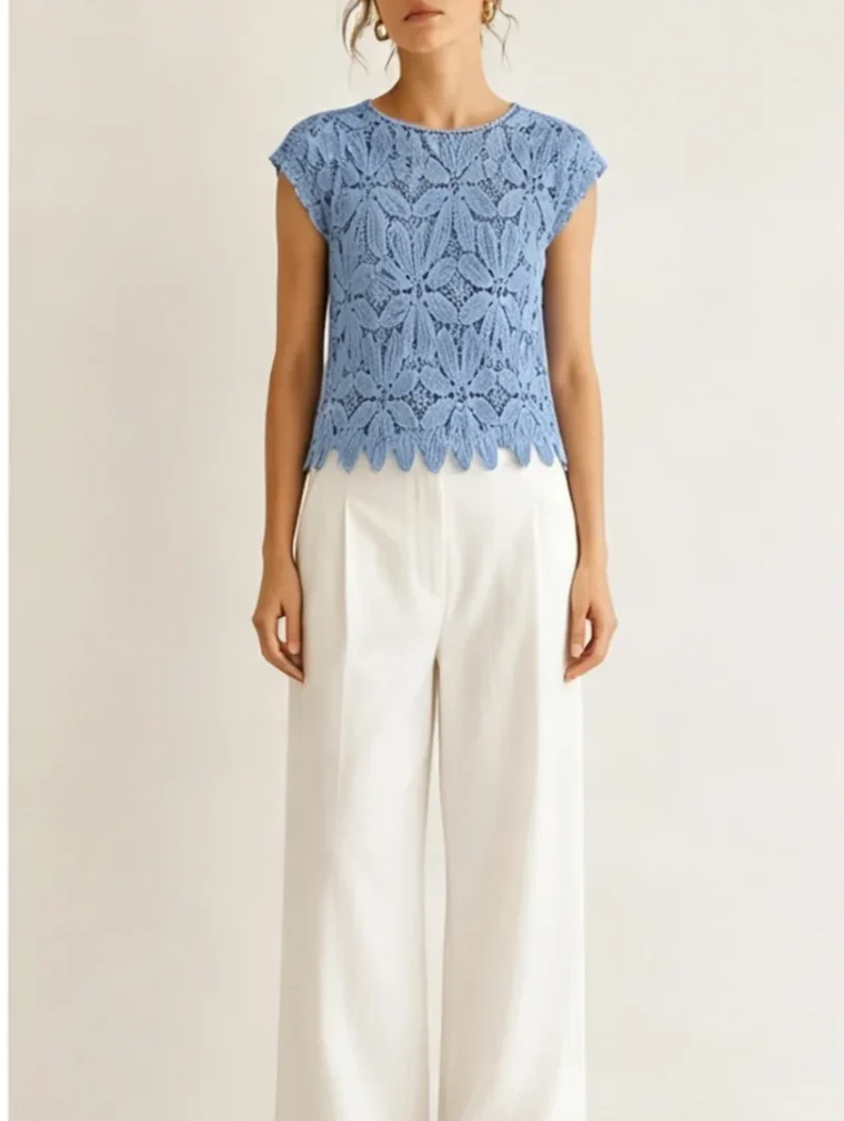 Women’s crochet top — EF-W-1182