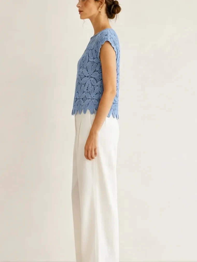 Women’s crochet top — EF-W-1182