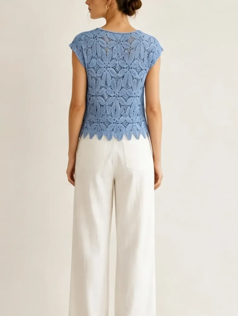 Women’s crochet top — EF-W-1182