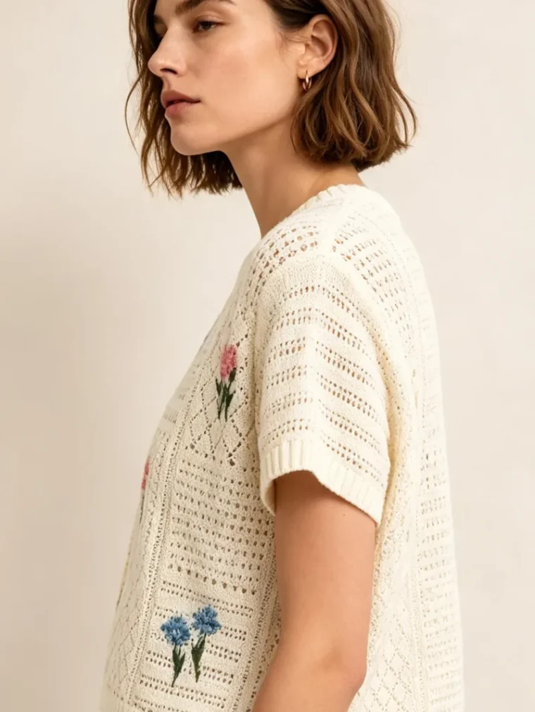 Women’s crochet top — EF-W-1633
