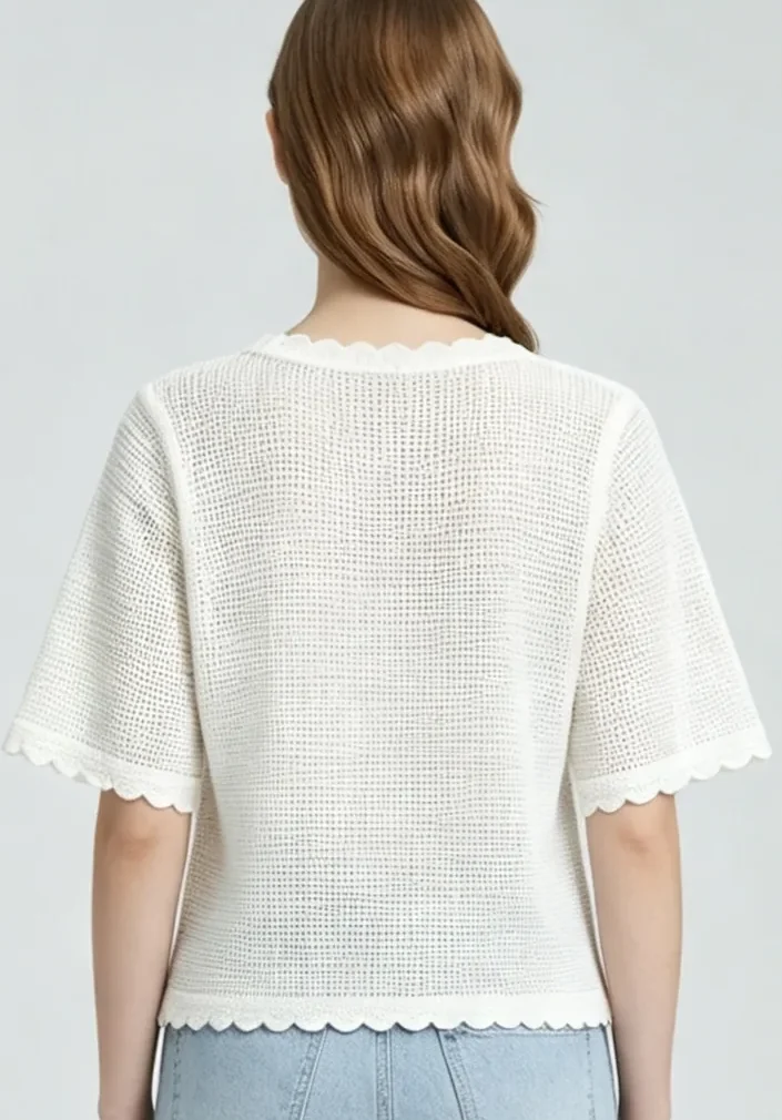 Top de Crochet para Mujer — EF-W-1683