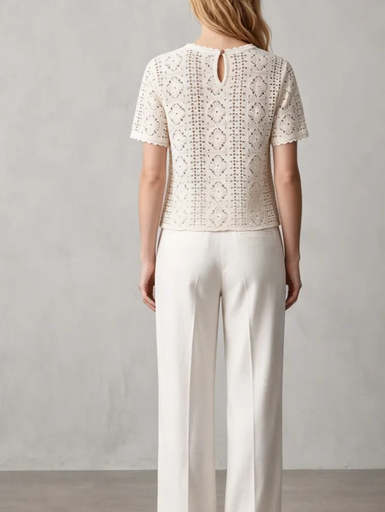Women’s crochet top — EF-W-1487