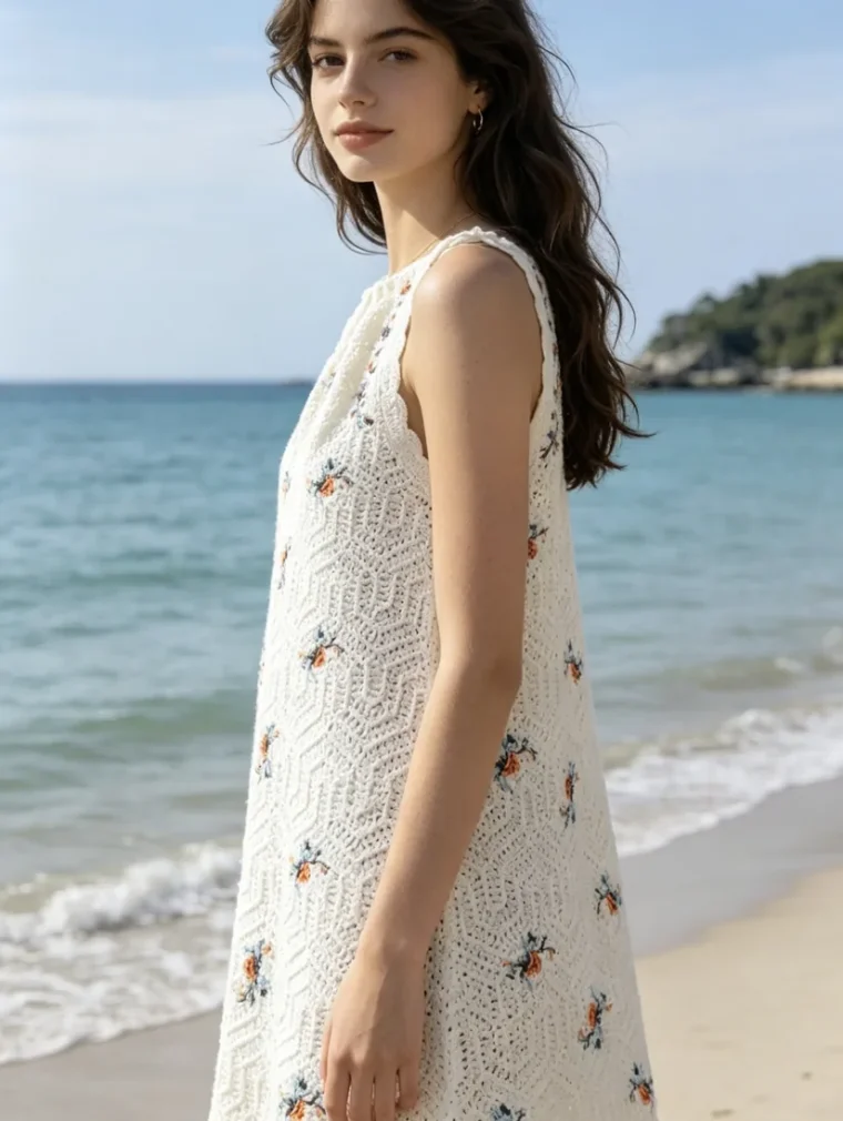 Women’s crochet dress — EF-W-1455