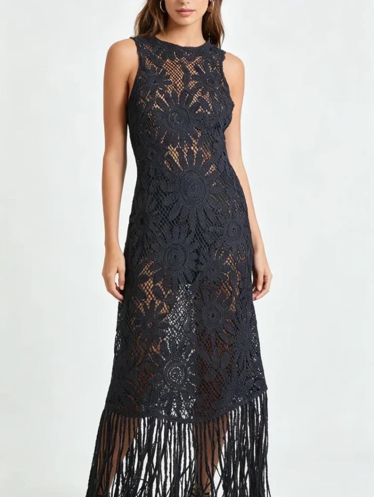 Women’s crochet dress — EF-W-1123
