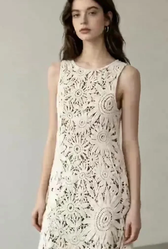 Vestido de Crochet para Mujer — EF-W-1447