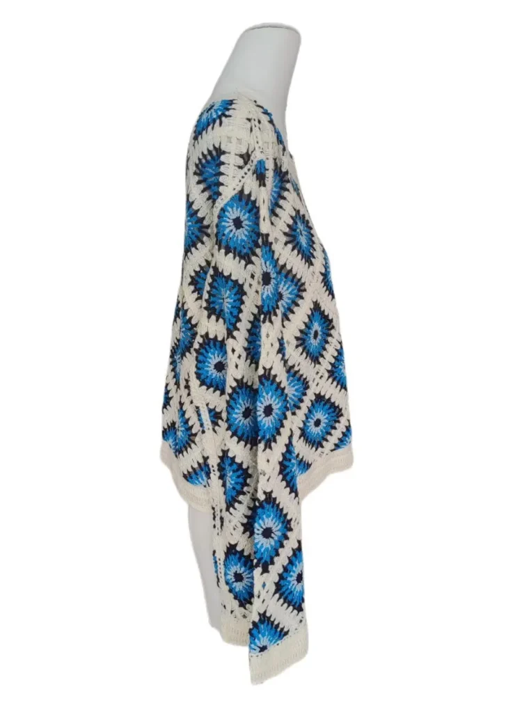Women’s Crochet Long-Sleeve Top — EF-W-1112