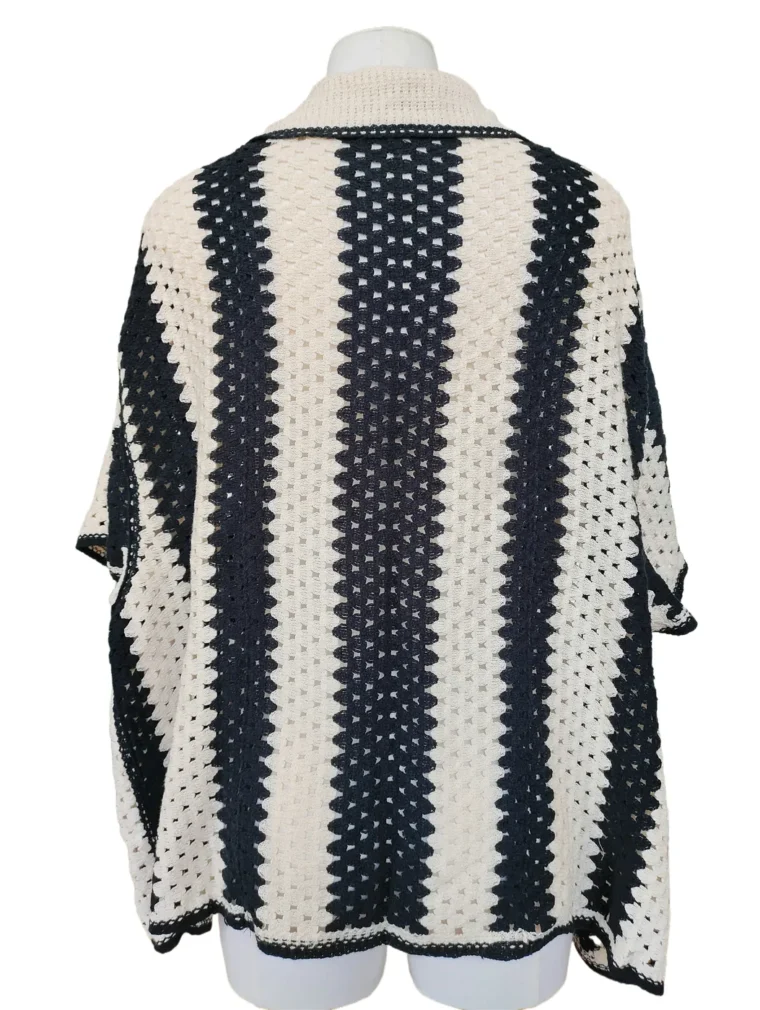 Women’s Crochet Short-Sleeve Top — EF-W-1251
