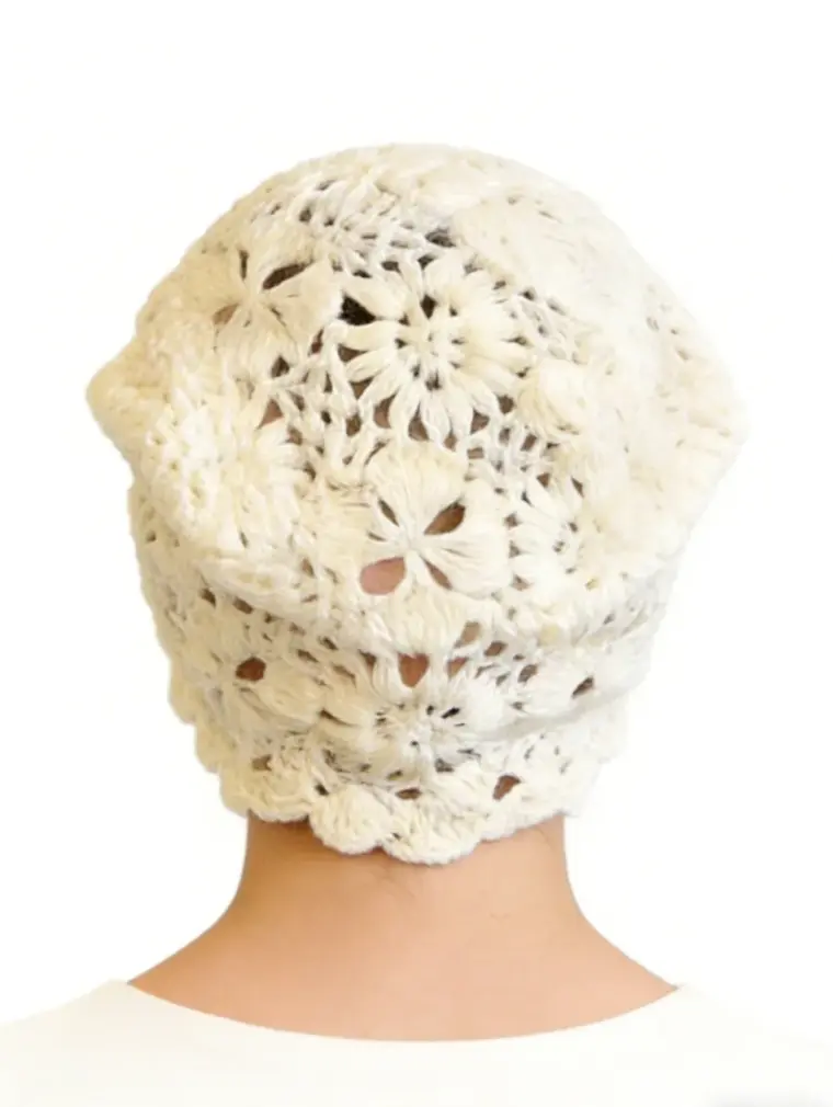Crochet fairycore tassel hat — EF-A-6121