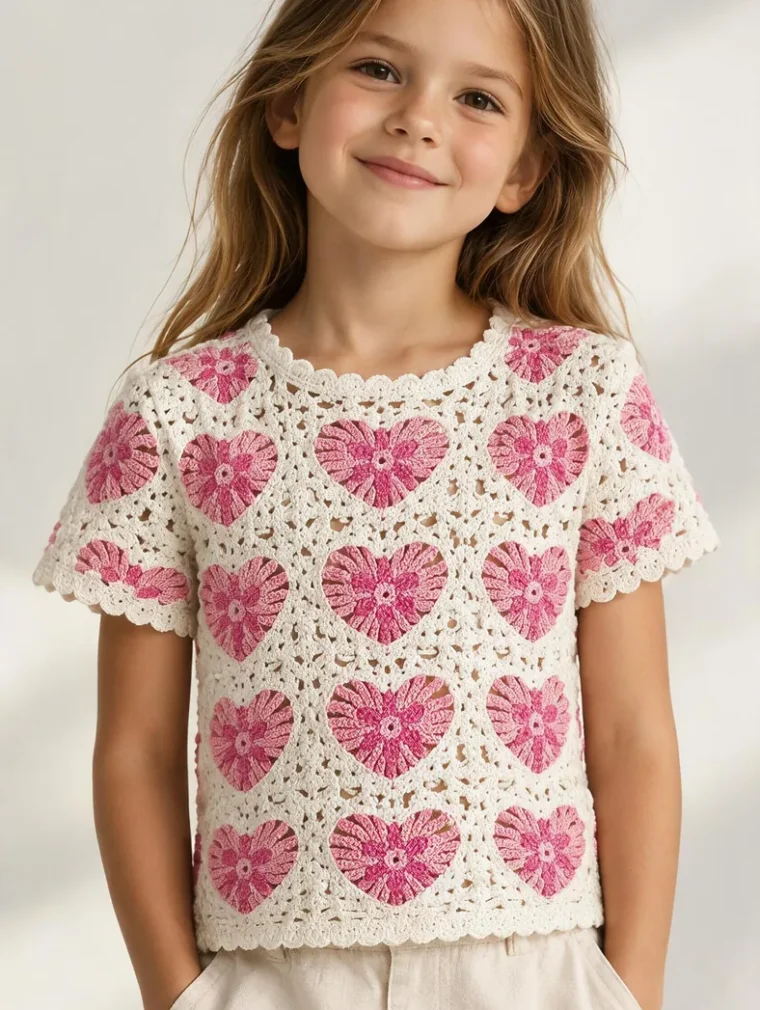 Women's sleeveless crochet top (L49 / B40) — EF-W-1646