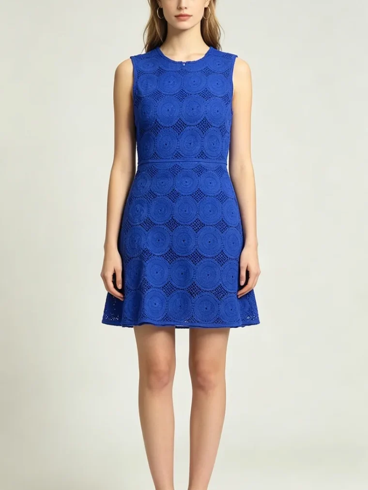 Women's crochet dress (L85 / B43) — EF-W-1445